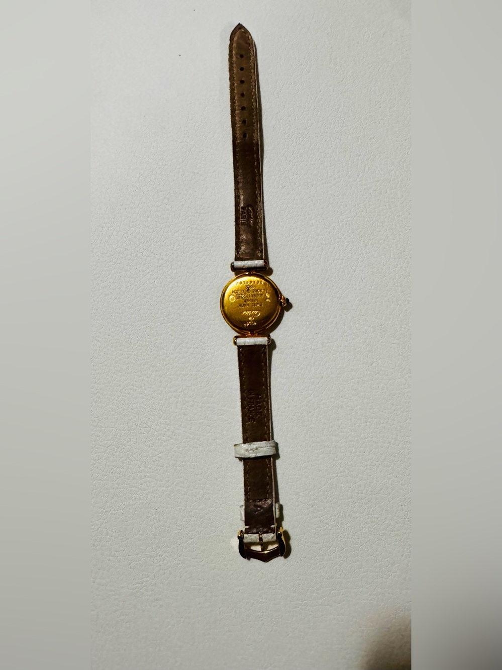 Cartier Must de Colisee Diamond Watch: 18k Gold - Picture 8 of 8
